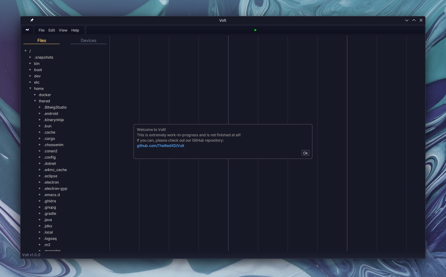 Volt DAW current state